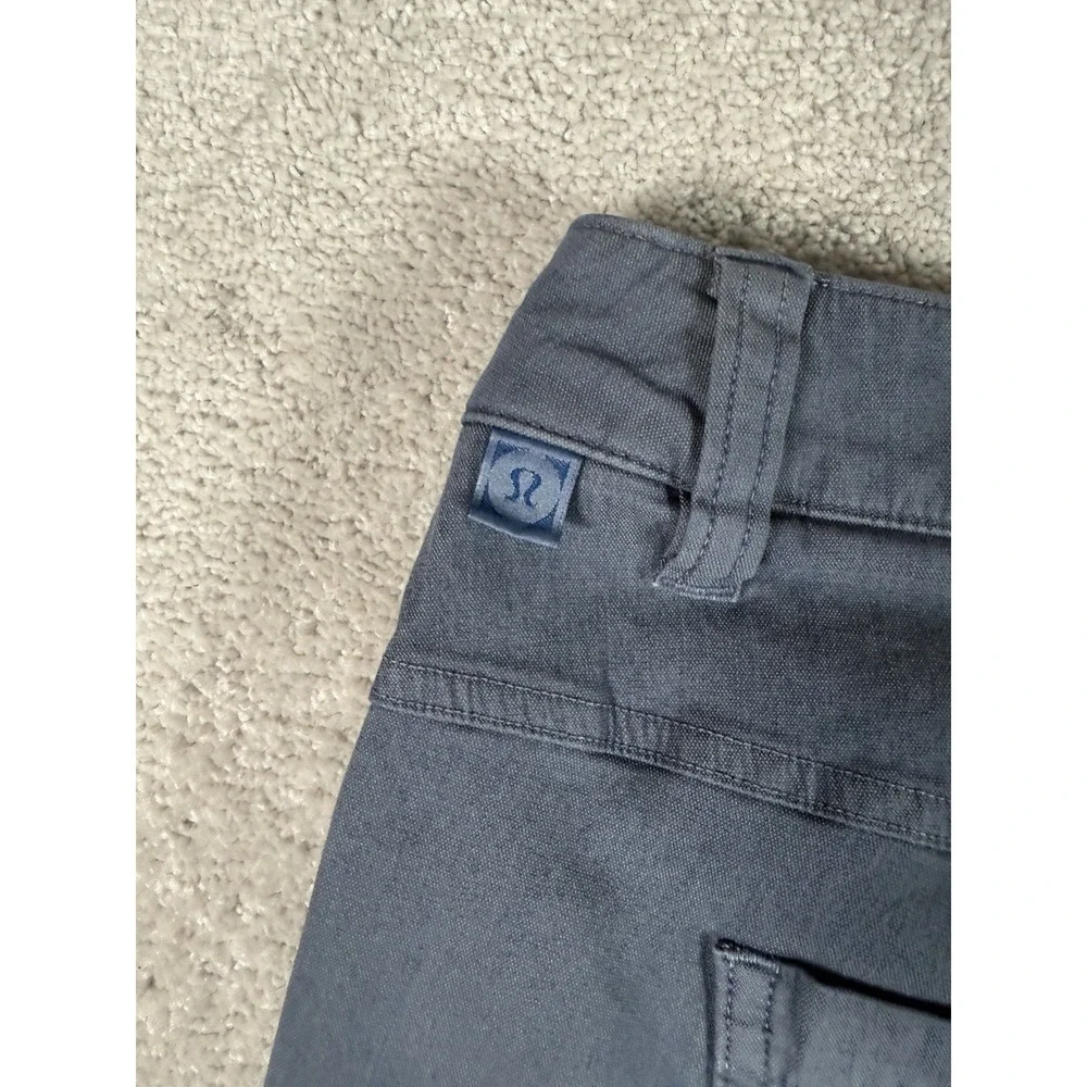 Lululemon ABC Classic Fit 40x33 Pants Chambray Slate Blue Mens Trouser LM5670s